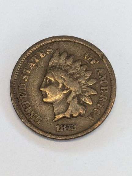 1872 Indian Head Penny Coin