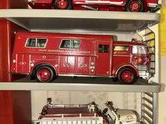 American Fire Engine Classics Models with Display Shelf - H.K. Keller