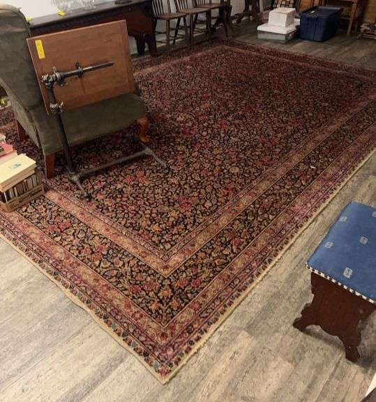 Vintage Wool Oriental Rug