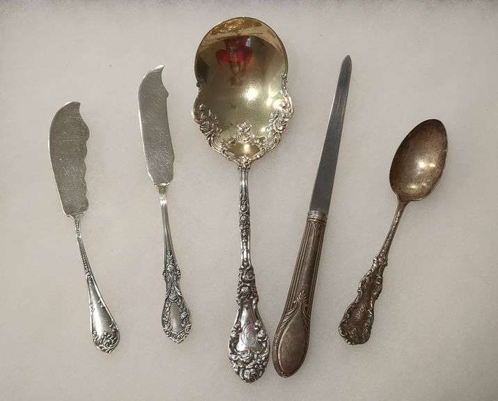 Sterling Silver Spoons and Knives