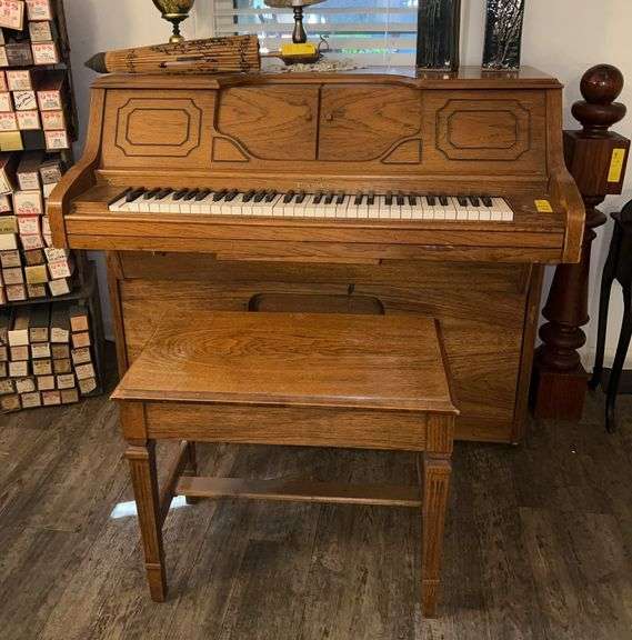 Pianola Player Piano and Bench