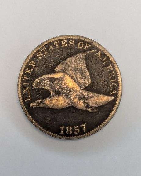 1857 Flying Eagle Cent Coin