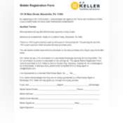 Thumbnail image of Bidder Registration Form