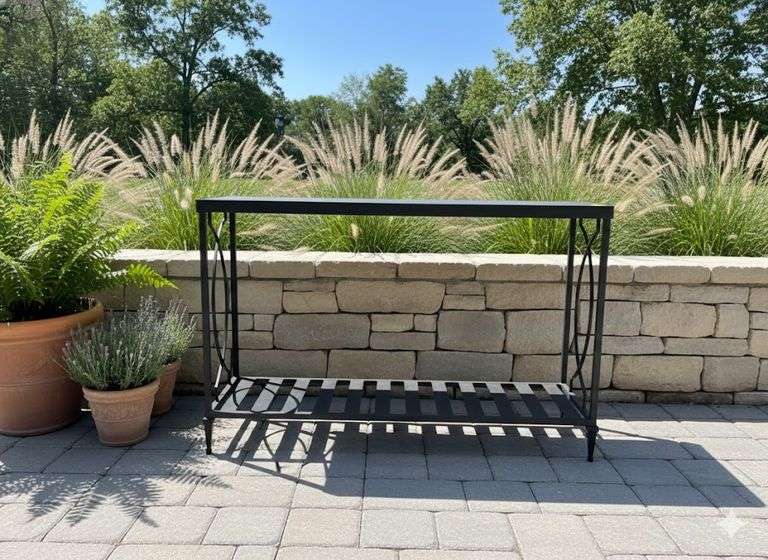 OW Lee Kensington Stone Top Console Table