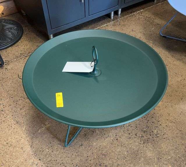 Houe EYELET 28" Tray Table - Pine Green