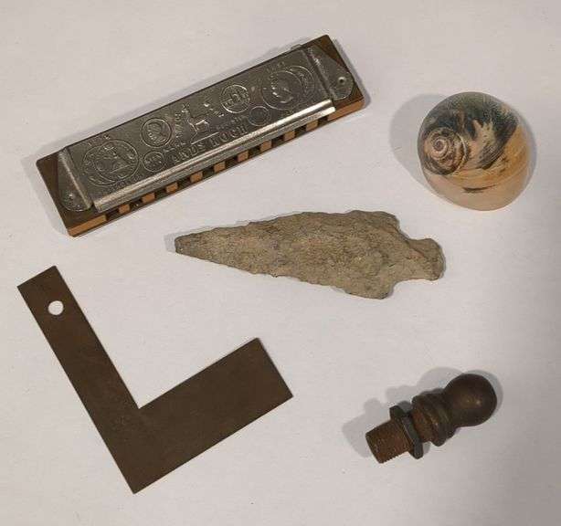 Arrowhead, Harmonica, Seashell, and More