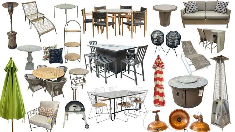 Designer Outdoor Furniture and Decor Auction in Lancaster, Lancaster County, PA
