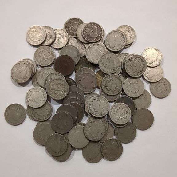 84 Liberty Head Nickel Coins