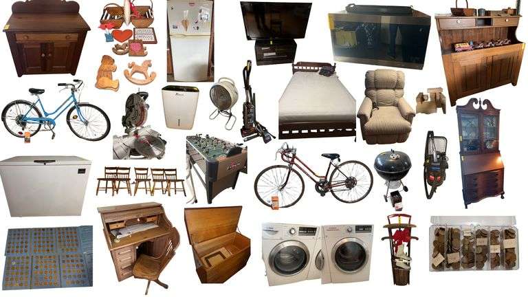 Coins, Furniture and Tools Auction in Quarryville, Lancaster County, PA