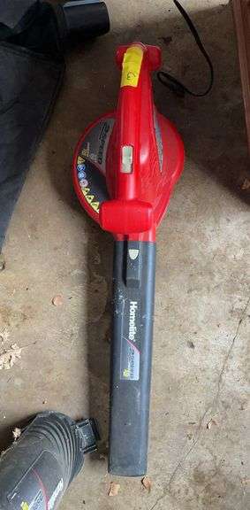 Electric Homelite Leaf Blower and Vacuum
