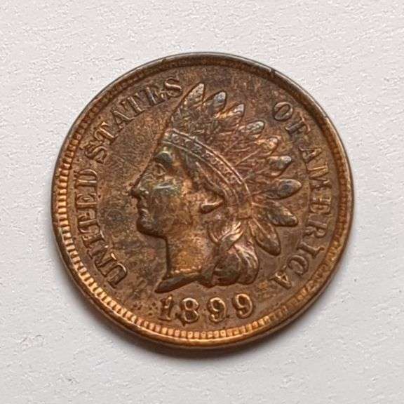 1899 Indian Head Penny Coin