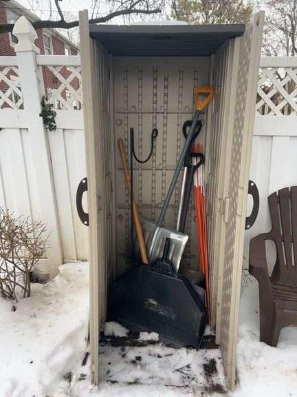 Outdoor Storage Shed and Contents