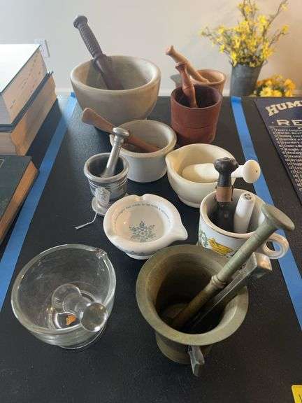 Collection of Mortar and Pestles