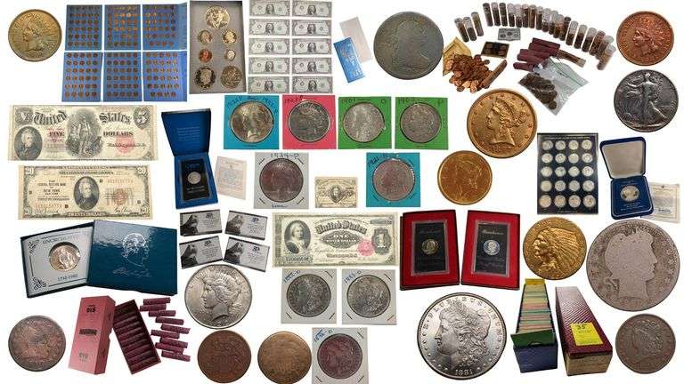 Gold, Coins and Currency Collection Auction 3 in Lancaster County, PA