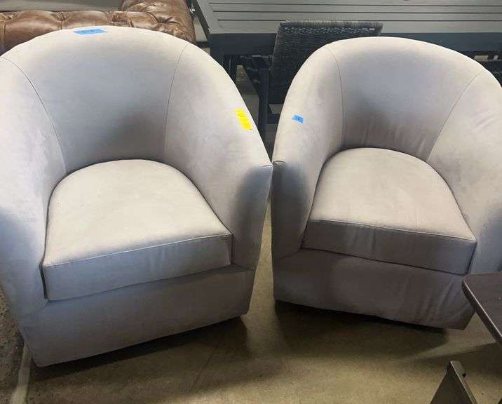 Swivel Barrel Chairs