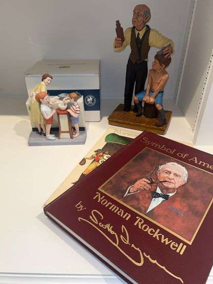 Norman Rockwell Books, Figurines and More