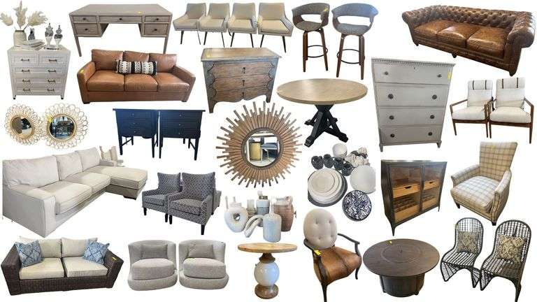Keystone Custom Homes Model Home Furnishings and More in Ephrata, Lancaster County, PA Auction