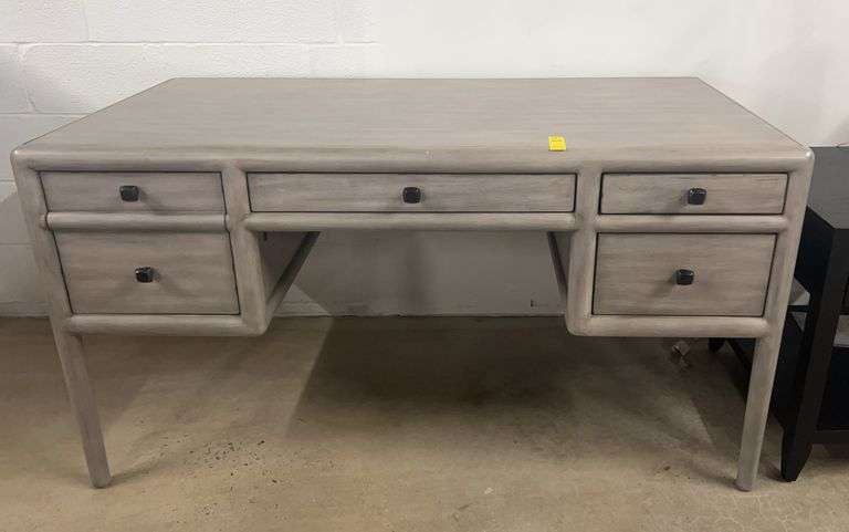 Grey Tone Desk by Hooker Furniture