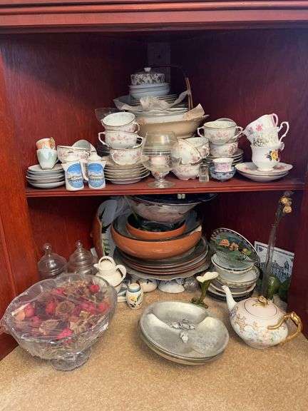 Stangl “Thistle” Serving Pieces, Teacups and More