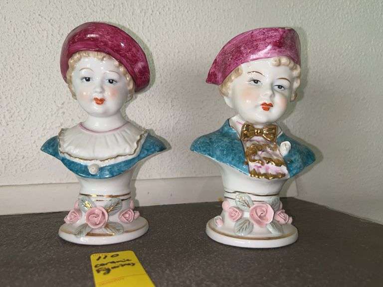 Victorian Porcelain Busts