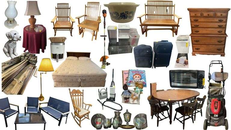 Home Goods and Outdoor Items Auction in Elizabethtown, Lancaster County, PA