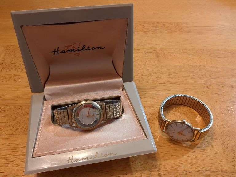 Two Hamilton Men's Wrist Watches