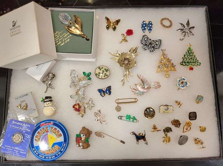 Pins, Brooches, and Lapel Pins