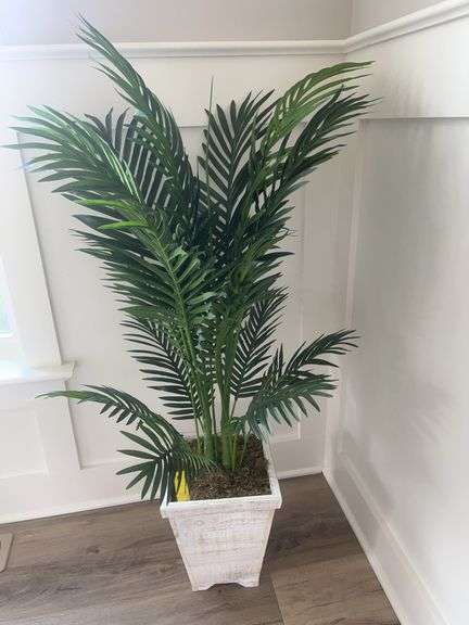 Faux Palm Plant