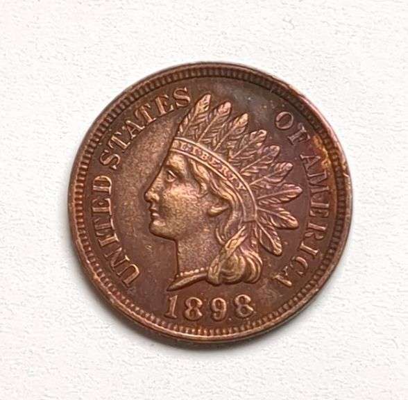 1898 Indian Head Cent Coin