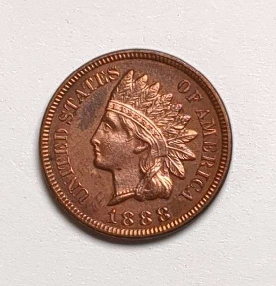 1888 Indian Head Cent Coin