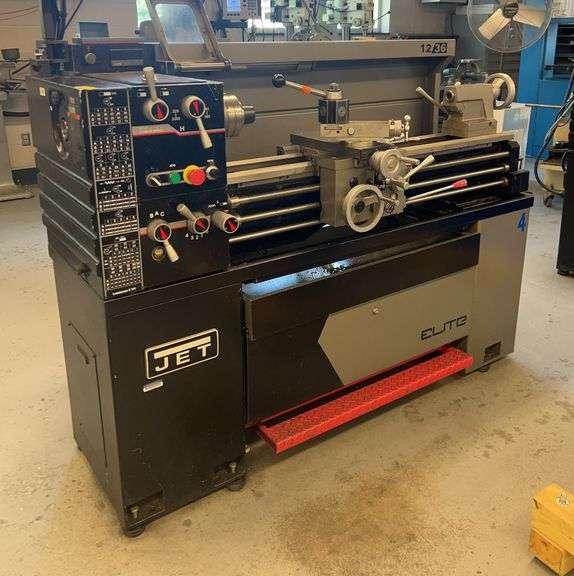 Jet Tools E-1236VS Elite Variable-Speed Lathe with a 12-Inch Swing and 36-Inch Center Distance