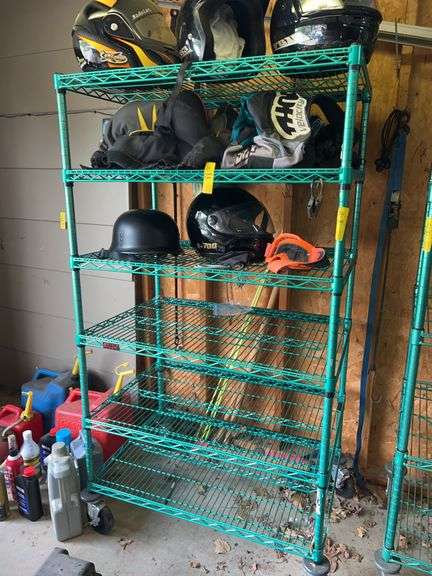 Metal Shelf on Wheels by Eagle Microgard