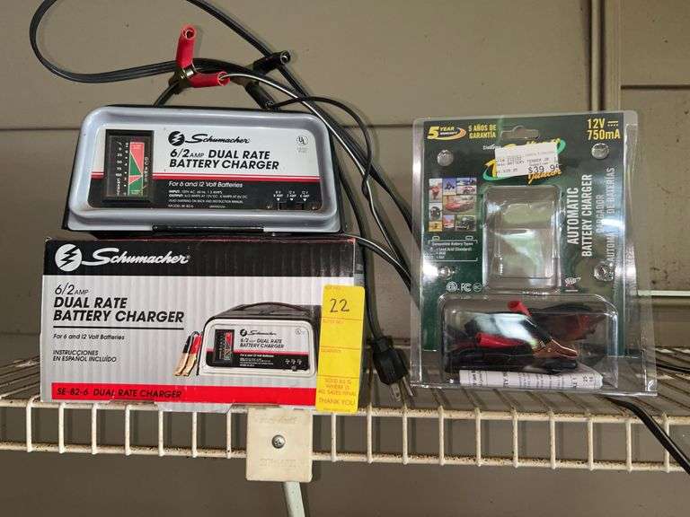 6/2amp Dual Rate Battery Charger