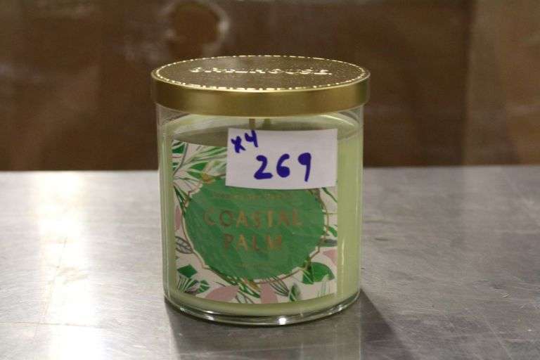 Opal Glass Candle Jar - Sea Salt & Coastal Mist - 5 Wick main image 0