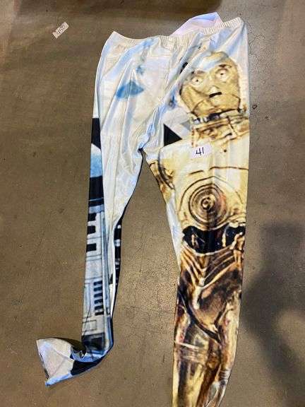 C3PO AND R2D2 LEGGING APPROX SMALL