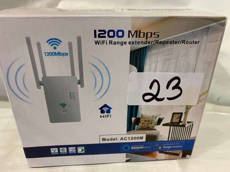 WIRELESS WIFI ROUTER MODEL AC1200M