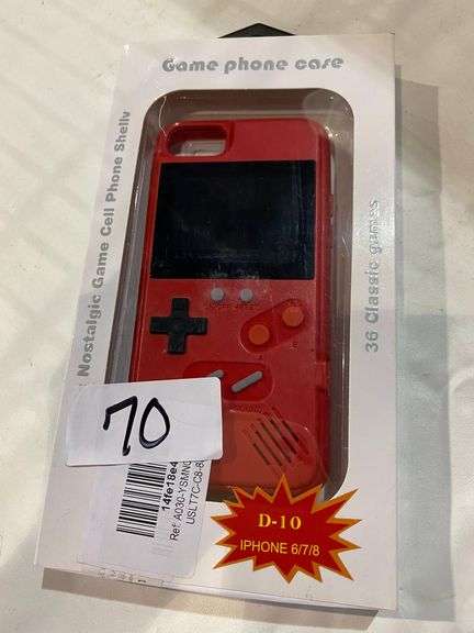 NOSTALGIC GAME CELL PHONE SHELL