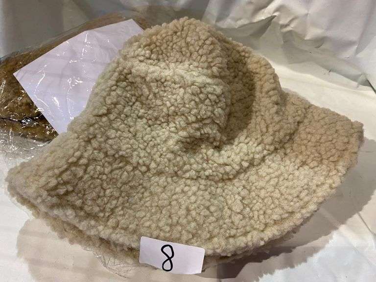 FAUX FUR TEDDY STYLE WINTER HAT