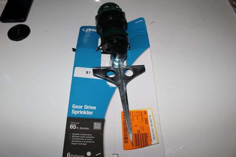 Orbit Voyager Gear Drive Sprinkler Instructions