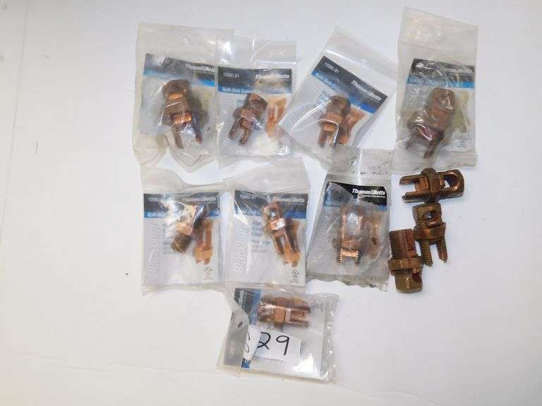 THOMAS & BETTS SPLITBOLT HIGH CONDUCTIVITY COPPER CONNECTORS INCLUDING