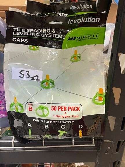 [Retail: $22.98] - Miracle Sealants Levolution Leveling Caps (50 Pack ...