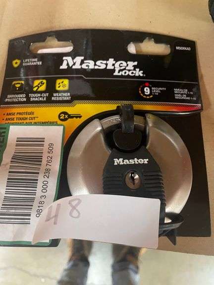 masterv lock m50xkad keyed padlockj