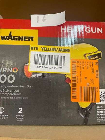 WAGNER FURNO 300 CORDED HEAT GUN $27.00 @ THE HOME DEPOT
