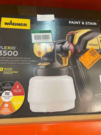 Flexio 3500 Handheld HVLP Paint Sprayer $185.00 @ THE HOME DEPOT