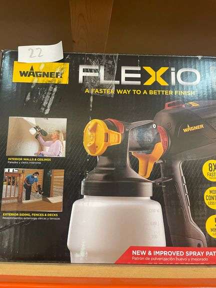 WAGNER Flexio 2000 HVLP Paint Sprayer $149.00 @ THE HOME DEPOT