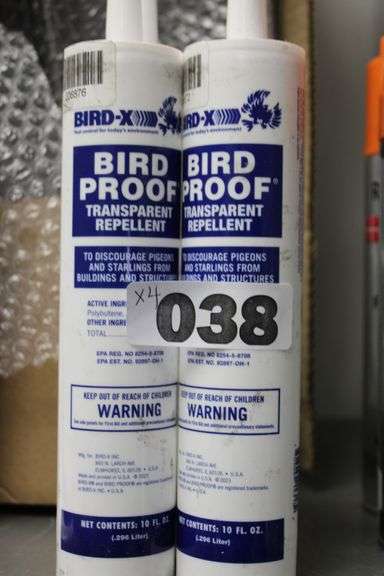 [MSRP: $74.12] Bird-X Pest Control Bird-Proof Bird Repellent Gel (12-Case) BP-CART