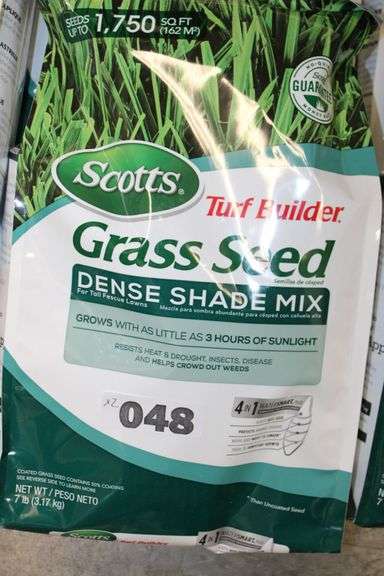 [✓] [MSRP: $31.49] [SB: $5.0] Scotts 7 lbs. Turf Builder Dense Shade Mix Grass Seed for Tall Fescue Lawns