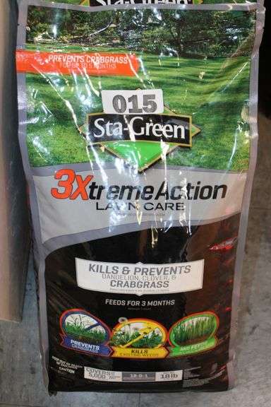 [MSRP: $68.0] Sta Green 3Xtreme Lawn Care 18 lbs