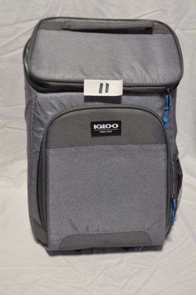 GREY IGLOO THERMAL INSULATED HOT/ COLD BACKPACK