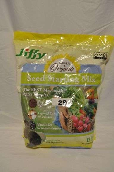 JIFFY ORGANIC SEED STARTING MIX 3.4 LBS